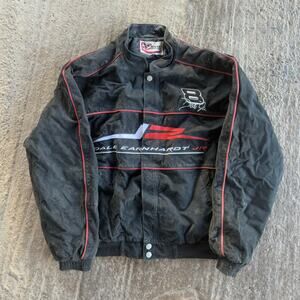 VTG 90S CHASE AUTHENTICS DAL EARNHARDT BUDWEISER NASCAR JACKET RACING MENS LARGE